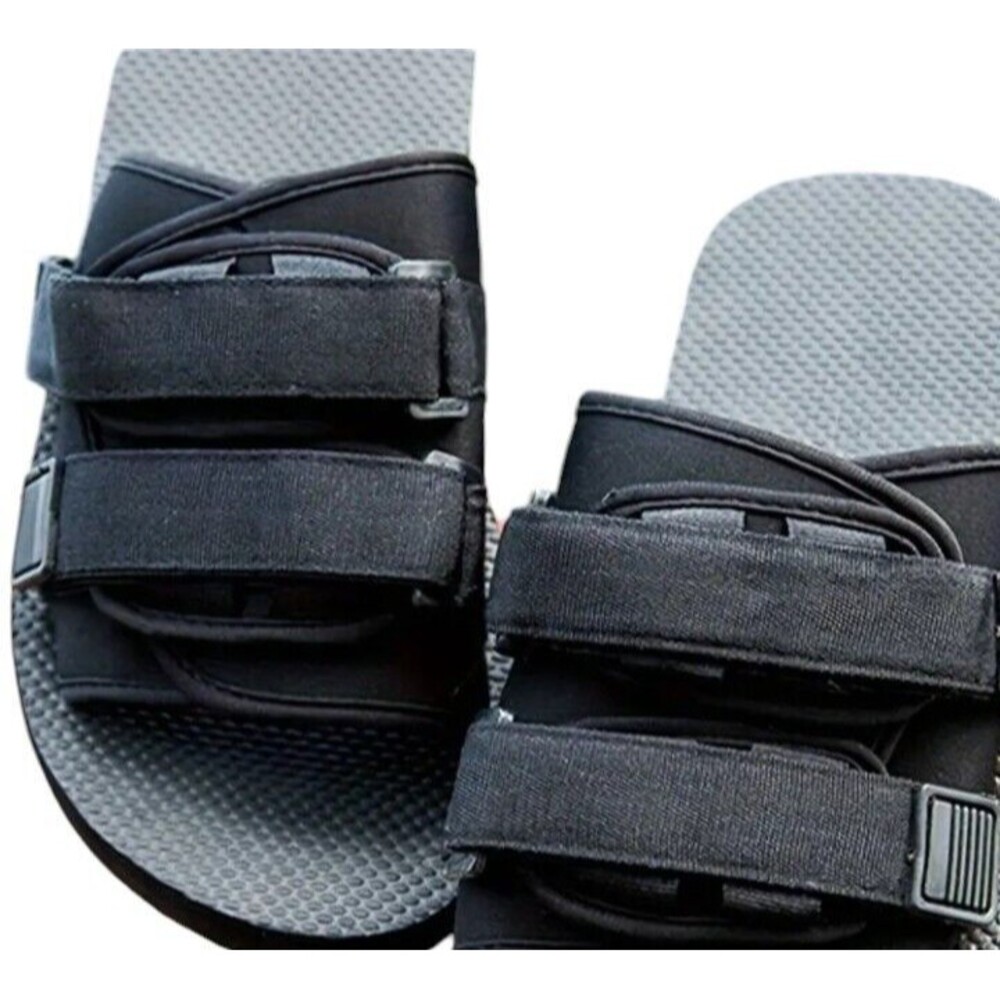 Open Toe (Very Comfortable) Sandals-(Black)-(Size-10)-(New)-$30.00 - Picture 3 of 6